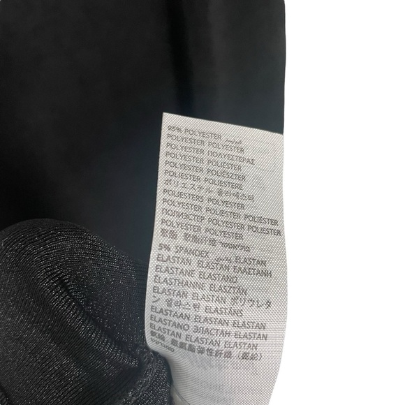 NWT Edikted Susan Fold Over Bodycon Slinky Maxi Dress in Black Size XL - Picture 5 of 8